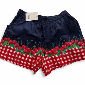 Cherry Print Women's Shorts